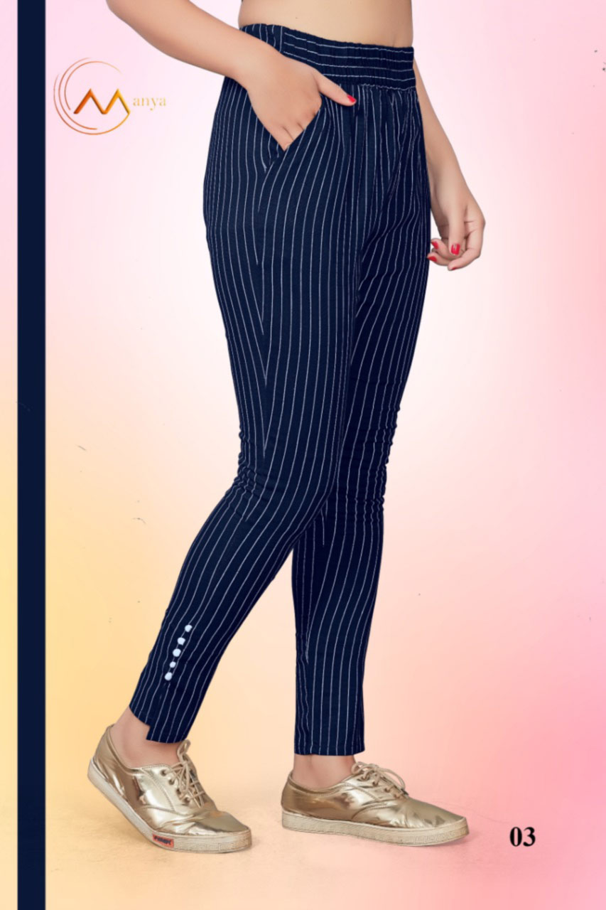 Mansi Lycra Pant Stripe Western Catalog Mansi Lycra Pant Stripe Western Catalog